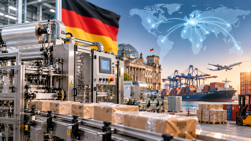 packaging machinery exports from Germany